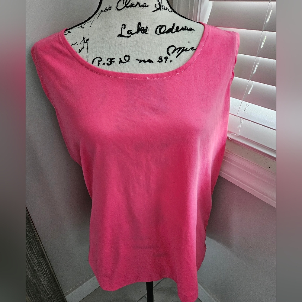 Women's Barry Ashley Pink Sleeveless Top